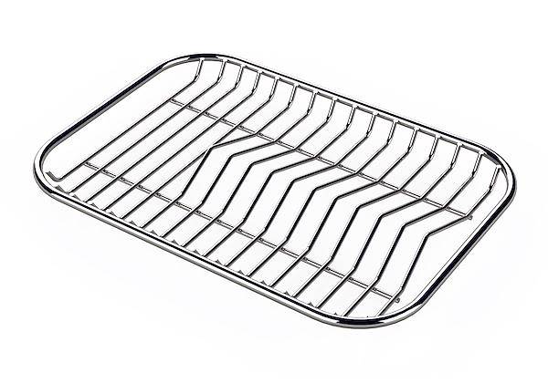 Grille porte-assiettes inox ne peut être utilisé qu'en combinaison avec les accessoires 8644 003, Accessoires et compléments