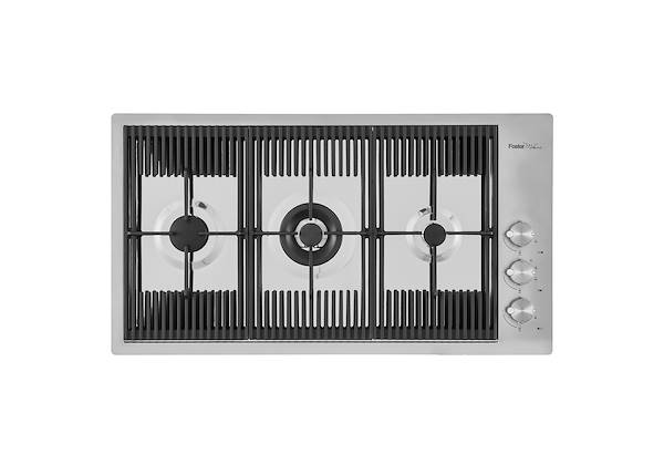 MILANO 3 BRULEURS, Tables de cuisson gaz