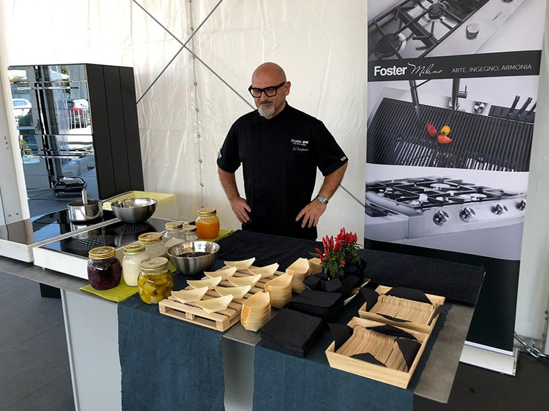 JOURNÉE DE FORMATION, D'INFORMATION ET DE DÉGUSTATION, FOSTER ELECTROMENAGERS, EN COLLABORATION AVEC ARCO S.A.S ET LE CHEF GIANNI BRIGHENTI