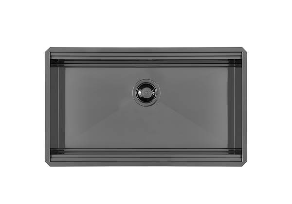 RIVA 750 GUN METAL SOUS PLAN, Eviers