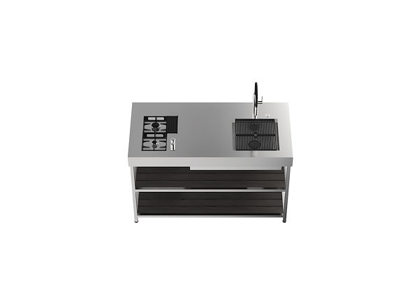 QUI Gaz + Évier, Freestanding