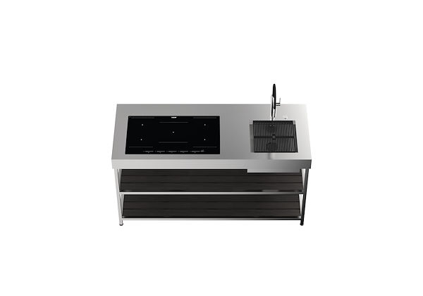 QUI Induction + Évier, Freestanding