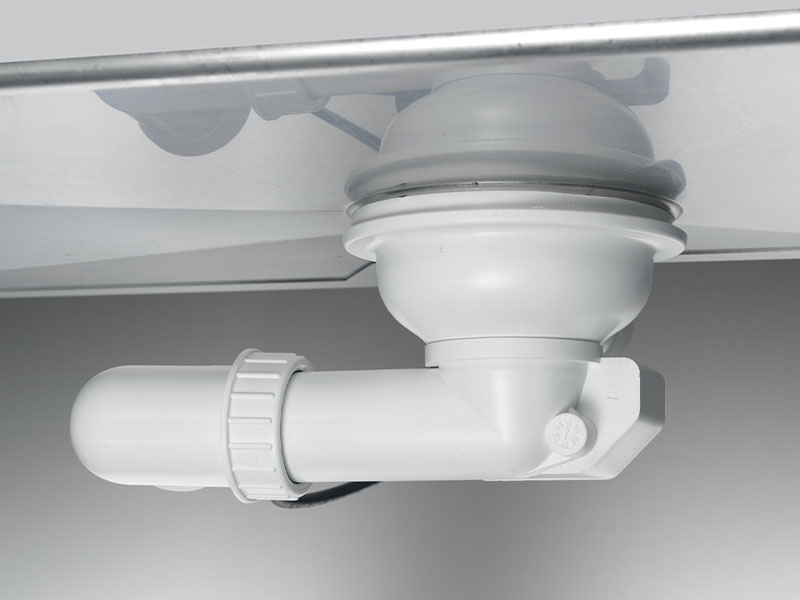 Éviers fabriqués en Italie, Syphons