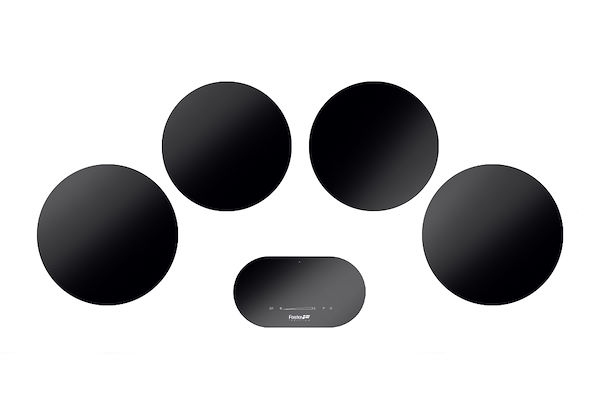 SPOT RONDS 4 FOYER NOIR, Table induction