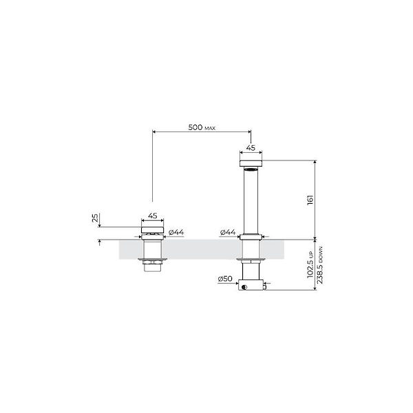 PIANO SATINEE GUN METAL