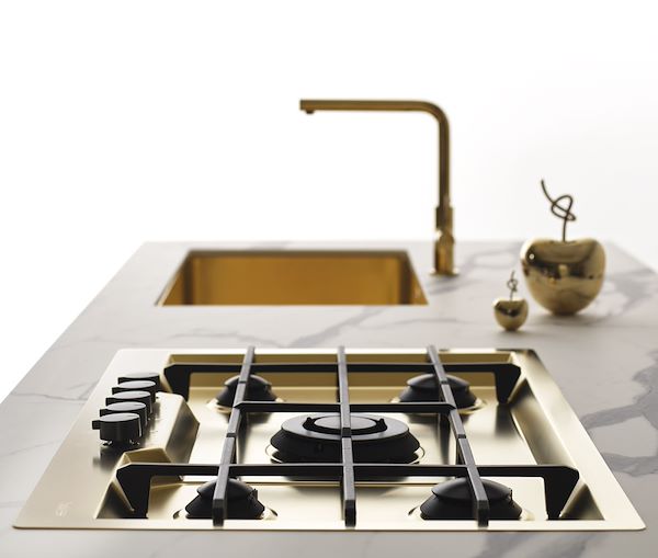 Acciaio inox PVD Oro 