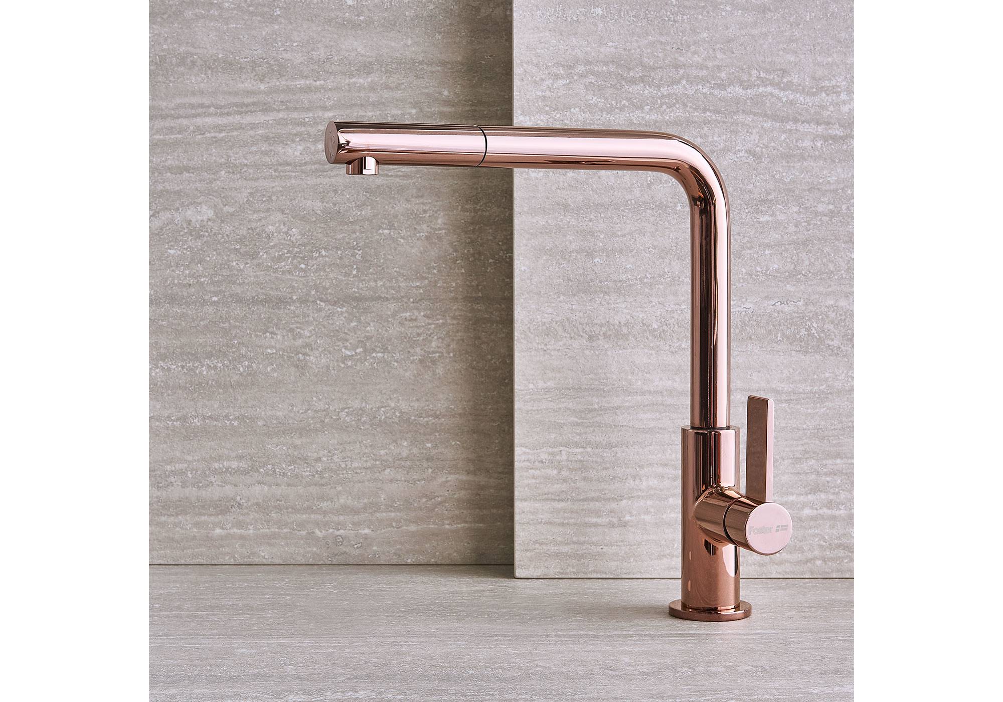 Les finitions PVD GOLD et COPPER complètent la gamme OMEGA PLUS 